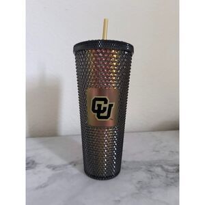 CU Boulder Starbucks Sparkly Campus Exclusive Collectible Cup Colorado Buffs